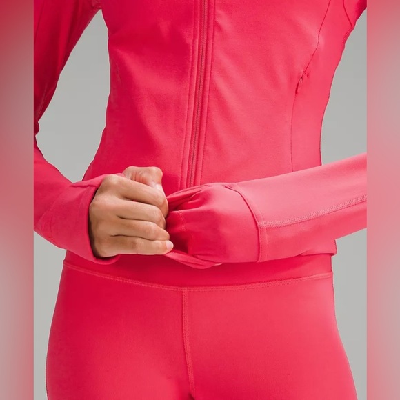 NWT Lululemon Cropped Define Jacket Nulu In Glaze Pink/Lipgloss - Picture 7 of 7